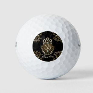 Das elegante Schild Ohm. Golfball