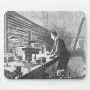 Das elektrische Licht Mousepad