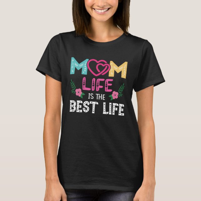 Das Element des Lebens ist Mutter 108 T-Shirt (Vorderseite)