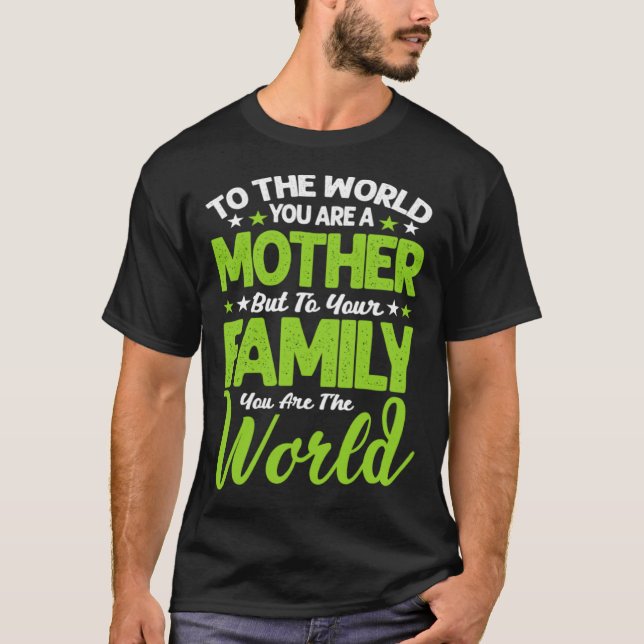 Das Element des Lebens ist Mutter 10 T-Shirt (Vorderseite)
