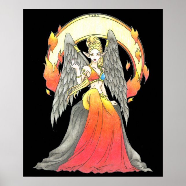 Das Element Feuer - Poster (Vorne)
