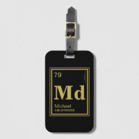 Das Element von Ihnen! Name-Gold periodisch