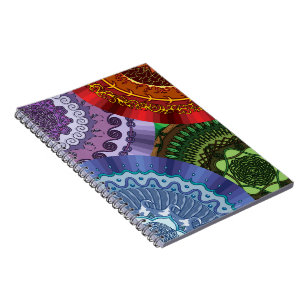 Das Elements-Mandalas-Notebook Notizblock
