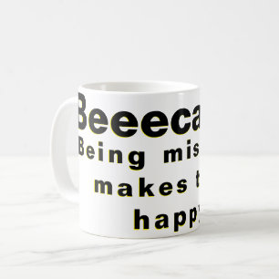 Das Elend macht sie glücklich! Kaffeetasse