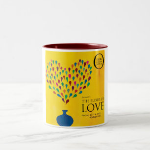 Das Elixier der Liebe Zweifarbige Tasse