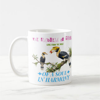 Das Emblem der wahren Liebe aus der Wildnis  Kaffeetasse
