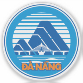 Das Emblem von Da Nang, Vietnam Aufkleber