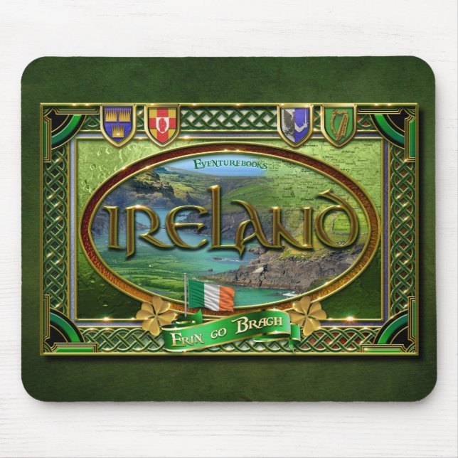 Das Emerald Isle Mousepad (Vorne)