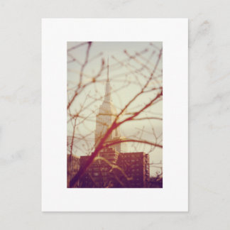 Das Empire State Gebäude, NYC Postkarte