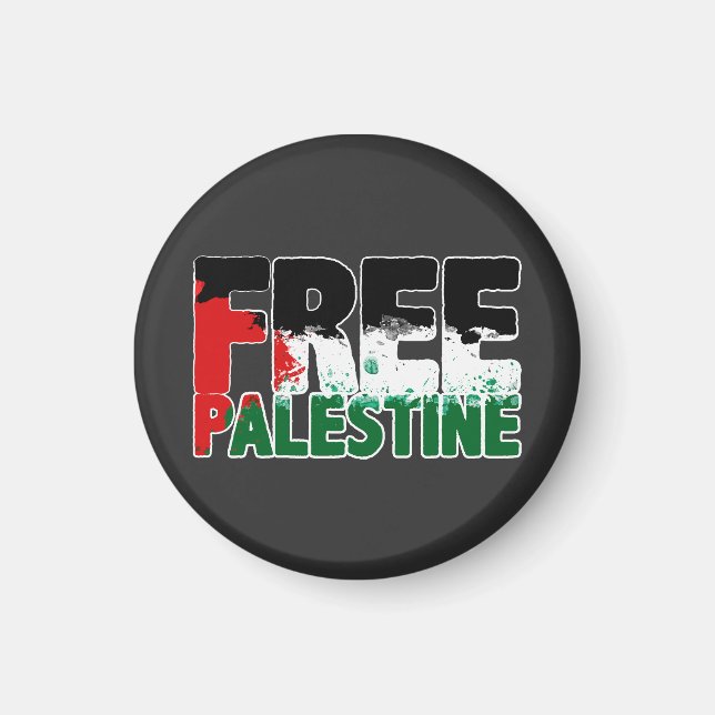 Das Ende der Apartheid für das freie Palästina sto Magnet (Vorne)