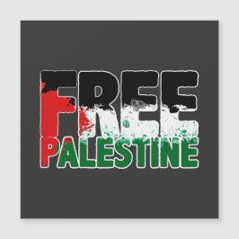 Das Ende der Apartheid für das freie Palästina sto Magnetkarte
