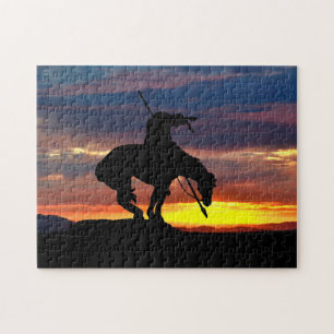 Das Ende der Silhouette Jigsaw Puzzle