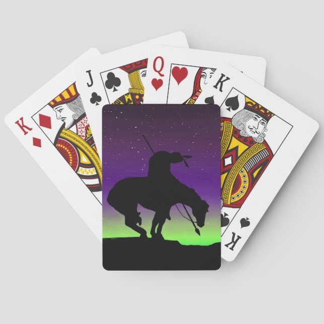 Das Ende der Silhouette Spielkarten (Rückseite)