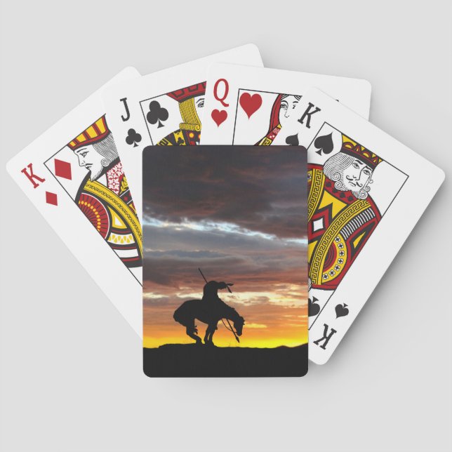 Das Ende der Silhouette Spielkarten (Rückseite)