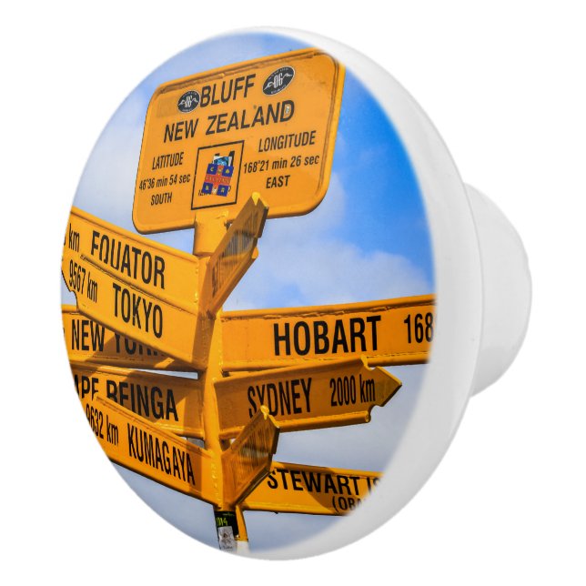 Das Ende der Straße Keramikknauf (Rechts)