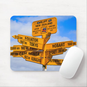 Das Ende der Straße Mousepad