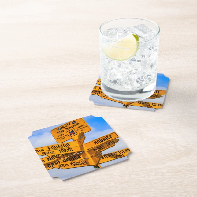 Das Ende der Straße Untersetzer (Vor Ort)