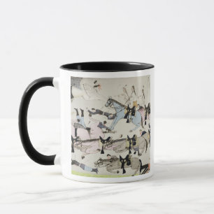 Das Ende des Kampfes (Tinte auf Papier) Tasse