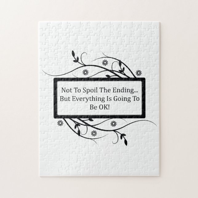 Das Ende nicht verderben (Vertikal)