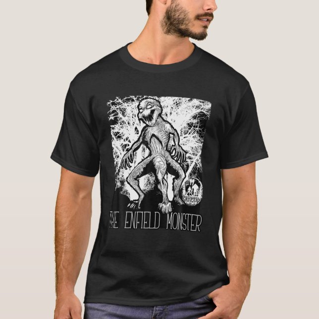 Das Enfield-Monster Illinois-Creepy-3-Blitze T-Shirt (Vorderseite)