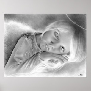 Das Engelchen-Plakat des Himmels Poster