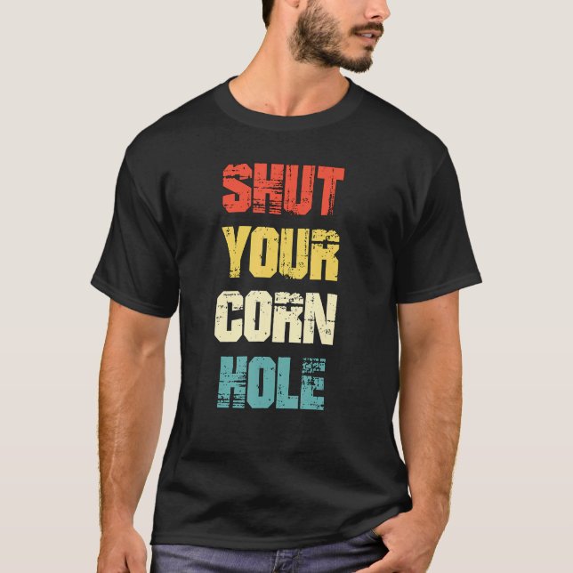 Das Engelloch der Pickleball-Höfe bröckelt. m T-Shirt (Vorderseite)