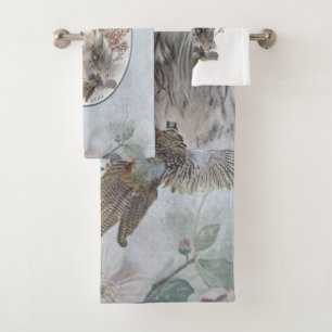 Das englische Setter-Portrait  Badhandtuch Set