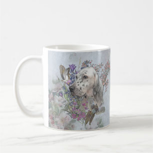 Das englische Setter Portrait , Kunst    Kaffeetasse