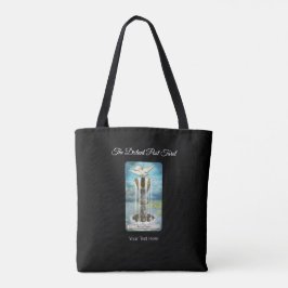 Das entfernte Deck auf der letzten Tarot-Karte aus Tasche