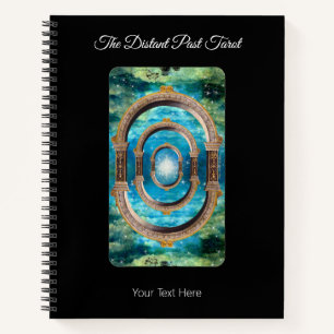 Das entfernte Deck-Divinationsobjekt der vergangen Notizbuch