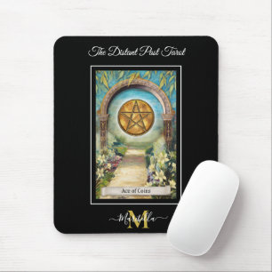 Das entfernte Monogramm des hintersten Tarots Mousepad