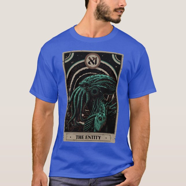 Das Entity Tarot T-Shirt (Vorderseite)