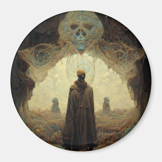 Das Entryway Dark Fantasy Sci-Fi Magnet (Vorne)