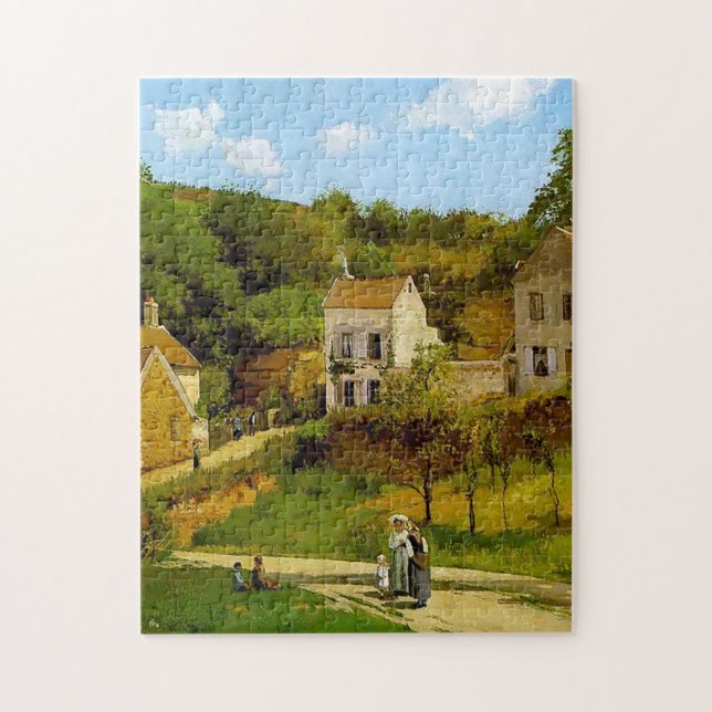 Das Erbe der Pontoise von Camille Pissarro (Vertikal)