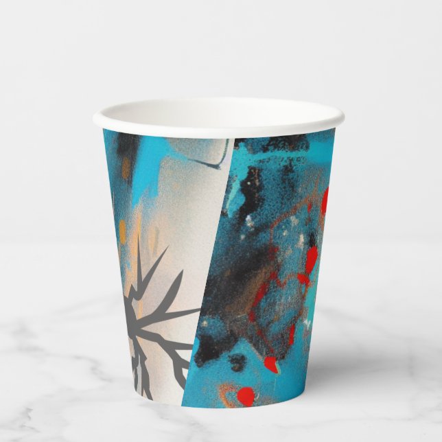 Das Erdbeben Pappbecher (Vorderseite)