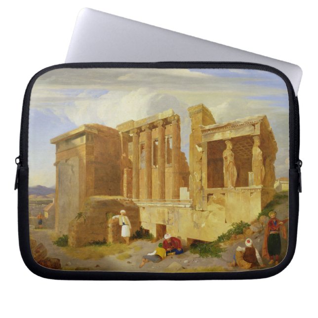 Das Erechtheum, Athen, mit Zahlen im Foregr Laptopschutzhülle (Vorderseite)