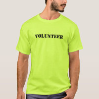 Das Ereignis-Freiwillig-T - Shirt der Männer