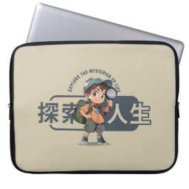 Das Erkundungsleben | 15 Zoll Laptopschutzhülle