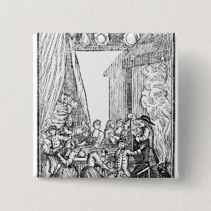 Das Ernte-Abendessen, von den Roxburghe Balladen Button