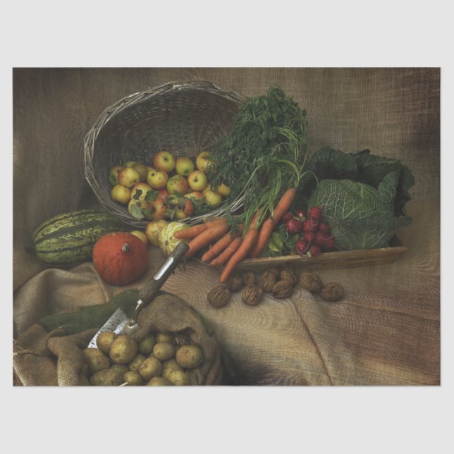 das Erntepapier Seidenpapier (Vorderseite)