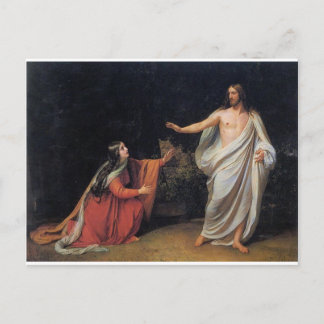 Das Erscheinungsbild Christi für Mary Magdalene Postkarte