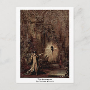 Das Erscheinungsbild von Gustave Moreau Postkarte