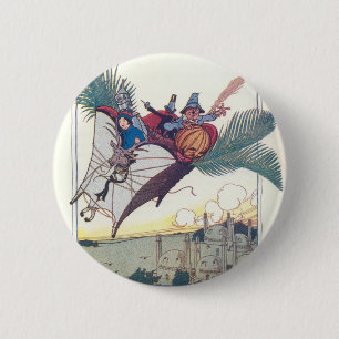 Das erstaunliche Land von Unze-Knöpfen Button
