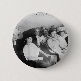 Das erste alle Frauen-Jury in Las Angeles ab 1911 Button