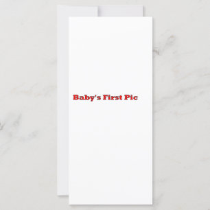 Das erste Bild des Babys Das MUSEUM Zazzle Geschen