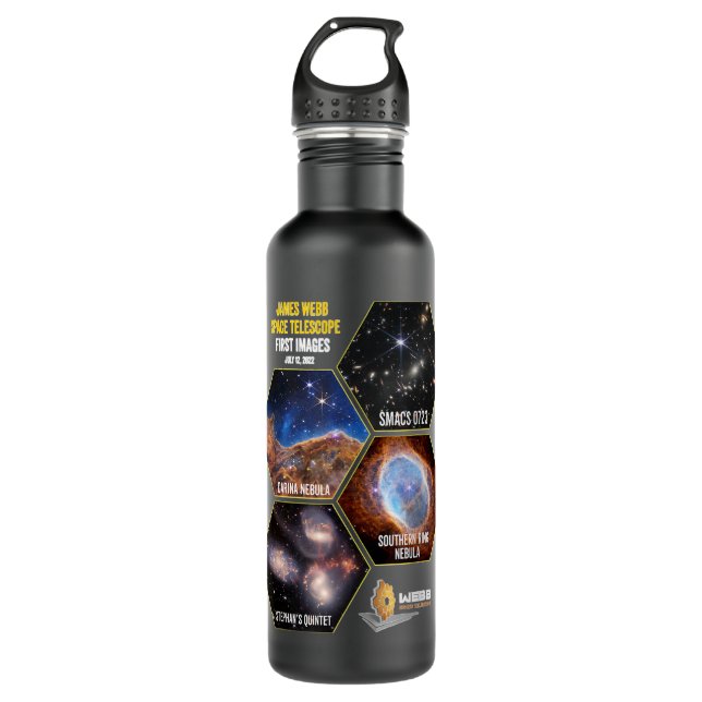 Das erste Bild von James Webb Space Telescop Edelstahlflasche (Vorderseite)
