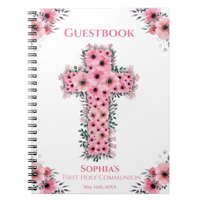 Das erste Gästebuch der Heiligen Kommune Rosa Blum Notizblock (Vorderseite)
