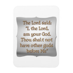 Das erste Gebot Magnet