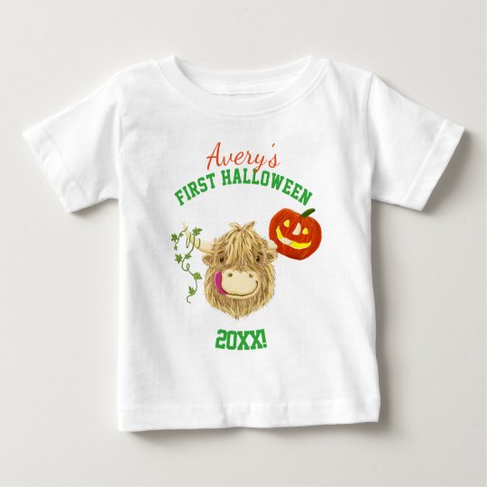 Das erste Halloween des kleinen Hamish Baby T-shirt