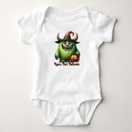 Das erste Halloween-Monster gibt dem Baby den Name Baby Strampler